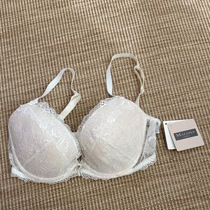 La Perla white lace bra